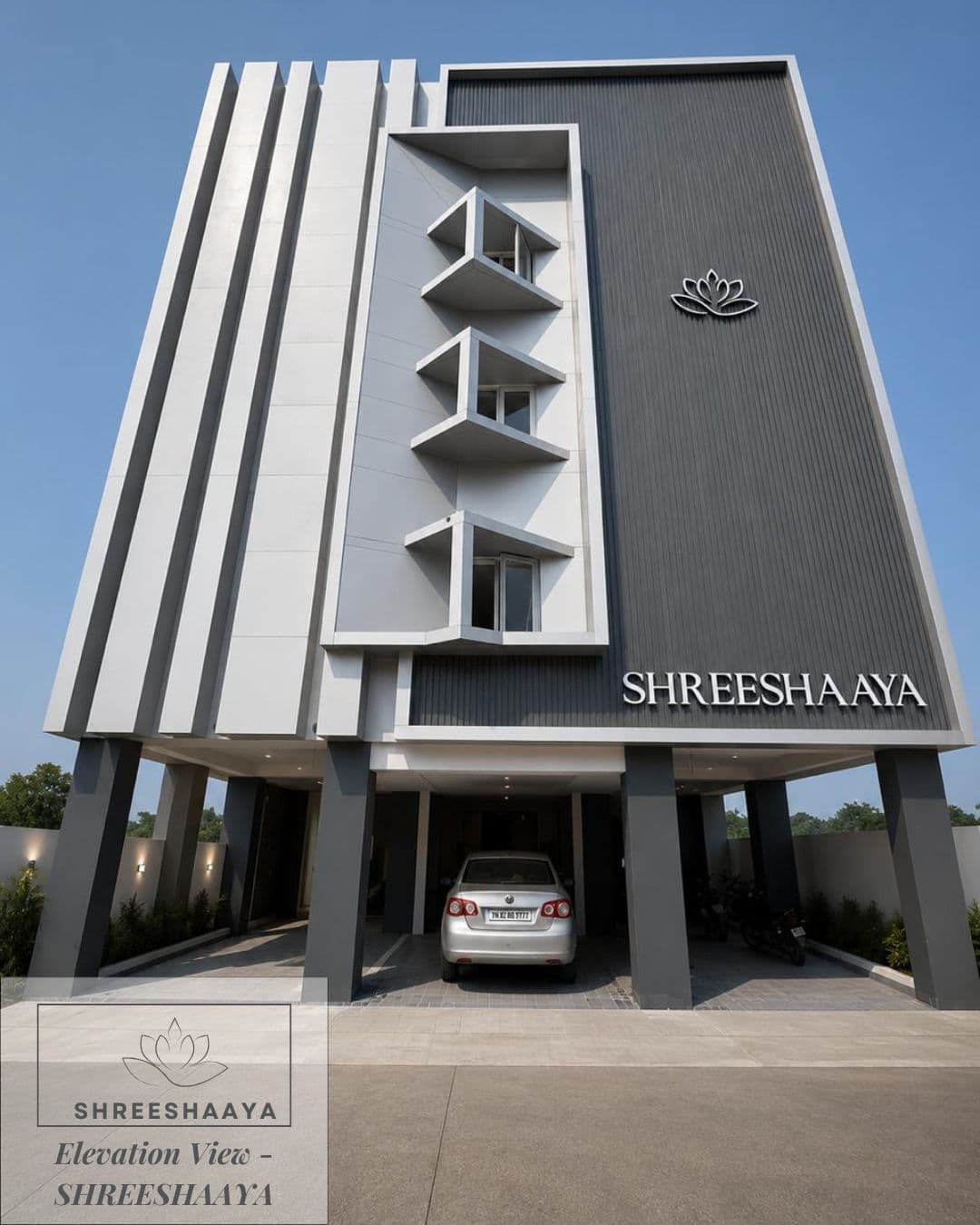 Day elevation of Hotel Shreeshaaya