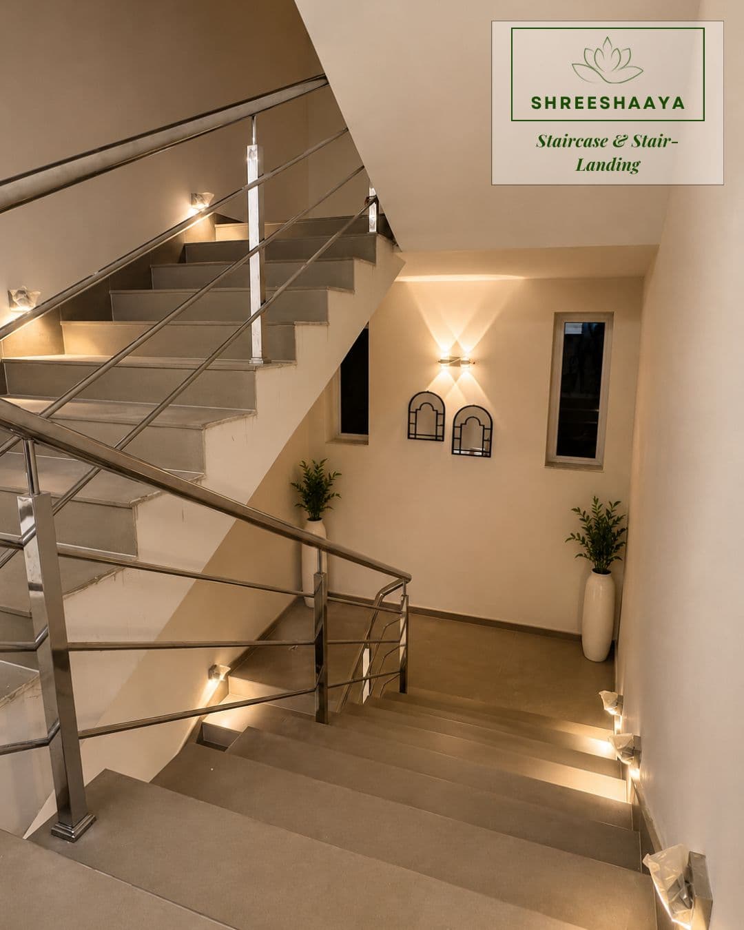 Staircase and landing